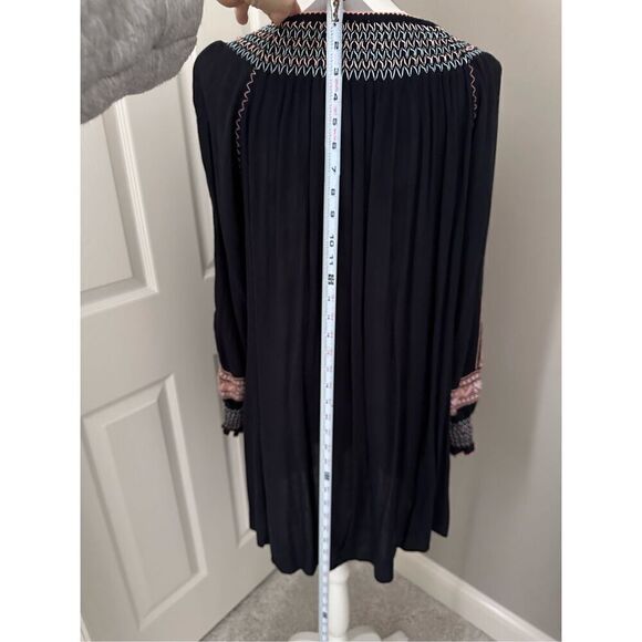 Free People Wind Willow Embroidered Boho Mini Dress - Picture 4 of 7